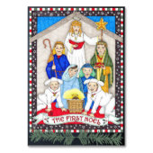 クリスマスの次のイベント教会テーブルカード テーブルナンバー (正面)