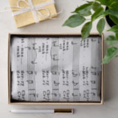 クリスマスの歌の楽譜 薄葉紙 (ギフト)