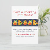 クリスマスの歌を歌うロビンの音が鳴カスタムる シーズンカード (スタンド正面)