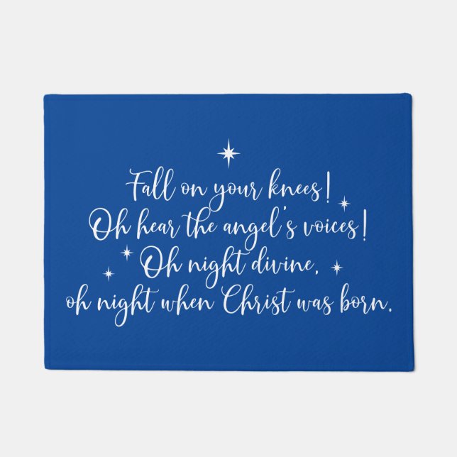 クリスマスの歌詞  ドアマット (正面)