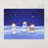 クリスマスの歌 シーズンポストカード (正面)