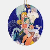 クリスマスの歌 セラミックオーナメント (左)