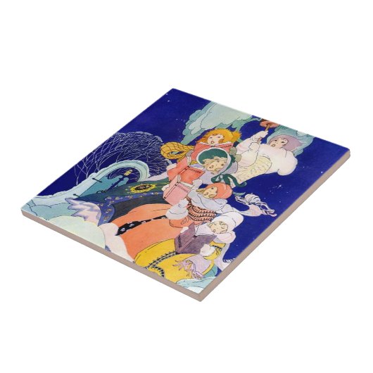 クリスマスの歌 タイル (側面)