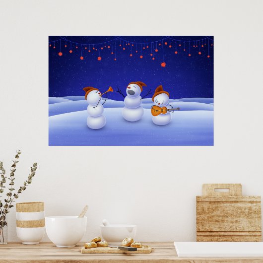 クリスマスの歌 ポスター (キッチン)