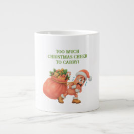 クリスマスの歓喜が大きすぎる!サラミ ジャンボコーヒーマグカップ