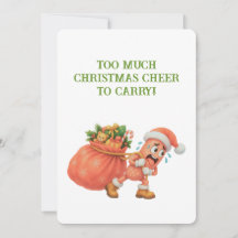 クリスマスの歓喜が持ちきれない!サラミ