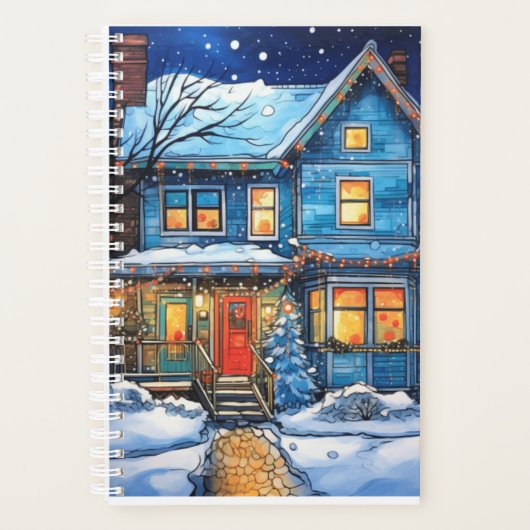 クリスマスの歓迎 プランナー手帳 (正面)