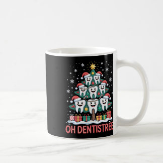 クリスマスの歯科チーム 歯医者さんにようこそ コーヒーマグカップ