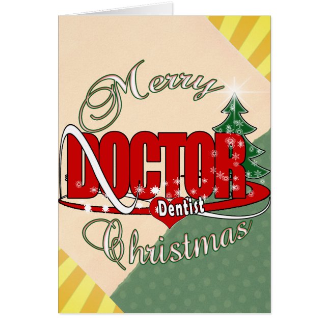 クリスマスの歯科医の医者 (正面)