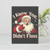 クリスマスの歯科医はあなたのことを知っている フロスしなかったね 招待状 (スタンド正面)