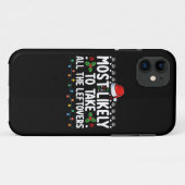 クリスマスの残り物全て持ち帰り大賞 Case-Mate iPhoneケース (裏面(横))
