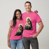 クリスマスの母なる神とベビー・イエス Tシャツ (ユニセックス)