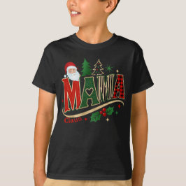 クリスマスの母、ママクロース Tシャツ