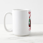 クリスマスの気分を高めるサンタのワイン コーヒーマグカップ (左)