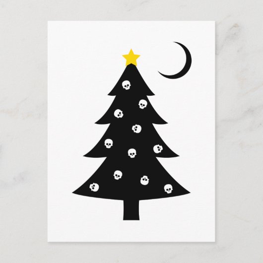 クリスマスの気色悪い木 シーズンポストカード (正面)