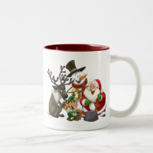 クリスマスの水差しバンドマグ