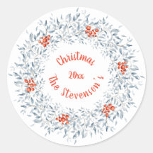 クリスマスの水彩画 タイポグラフィー 赤いホリデー