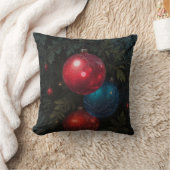 クリスマスの水滴 クッション (ブランケット)