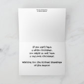 クリスマスの波 シーズンカード (内部)