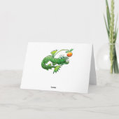 クリスマスの深海のチョウチンアンコウ シーズンカード (裏面)