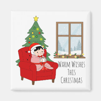 クリスマスの温かい思いを込めて - マグネット
