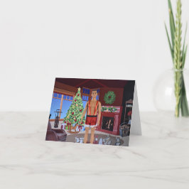 クリスマスの準備ができている。クリスマスカード カード