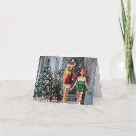 クリスマスの準備ができている。クリスマスカード カード