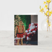 クリスマスの準備ができている。クリスマスカード カード (黄色い花)