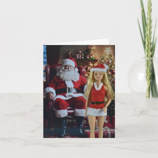 クリスマスの準備ができている。クリスマスカード カード (正面)