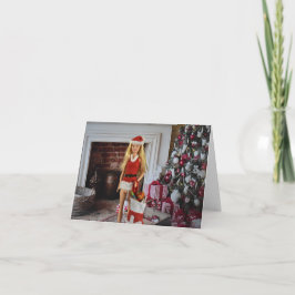 クリスマスの準備ができている。クリスマスカード カード