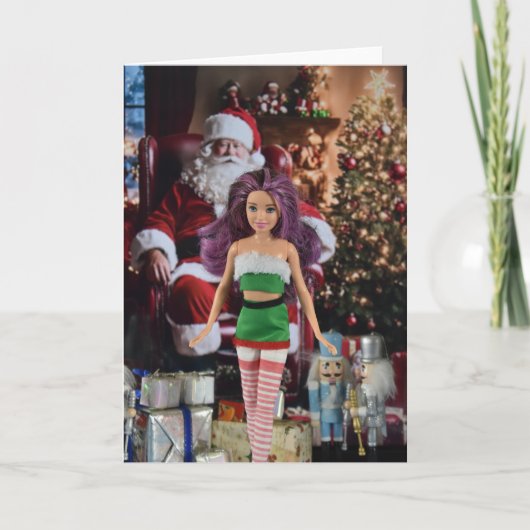 クリスマスの準備ができている。クリスマスカード カード (正面)