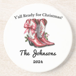 クリスマスの準備ができている コースター