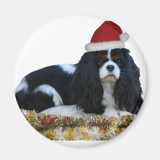 クリスマスの準備ができている マグネット (正面)