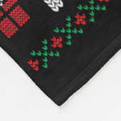 クリスマスの準備はできてる? フリースブランケット (角)