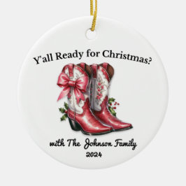 クリスマスの準備は？ セラミックオーナメント