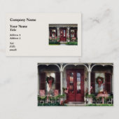 クリスマスの準備 名刺 (正面/裏面)