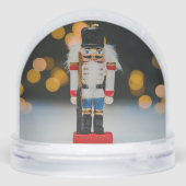 クリスマスの滑りやすいジョーくるみ割り人形オーナメント (裏面)