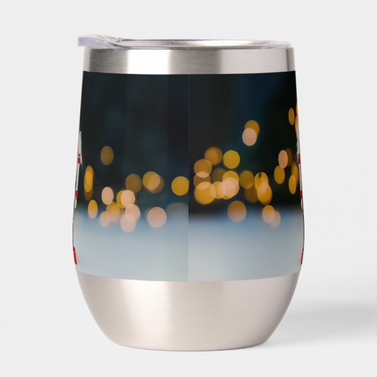 クリスマスの滑りやすいジョーくるみ割り人形オーナメント (右面)