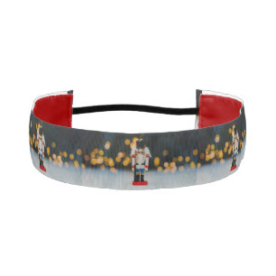 クリスマスの滑りやすいジョーくるみ割り人形オーナメント アスレチックヘッドバンド