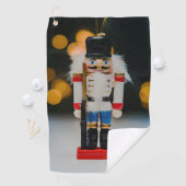 クリスマスの滑りやすいジョーくるみ割り人形オーナメント ゴルフタオル (インサイチュ)