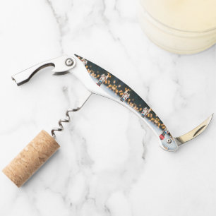 クリスマスの滑りやすいジョーくるみ割り人形オーナメント ソムリエナイフ