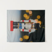 クリスマスの滑りやすいジョーくるみ割り人形オーナメント タペストリー (正面(横))