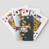 クリスマスの滑りやすいジョーくるみ割り人形オーナメント トランプ (裏面)