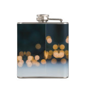 クリスマスの滑りやすいジョーくるみ割り人形オーナメント フラスク (裏面)