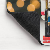 クリスマスの滑りやすいジョーくるみ割り人形オーナメント マウスパッド (コーナー)