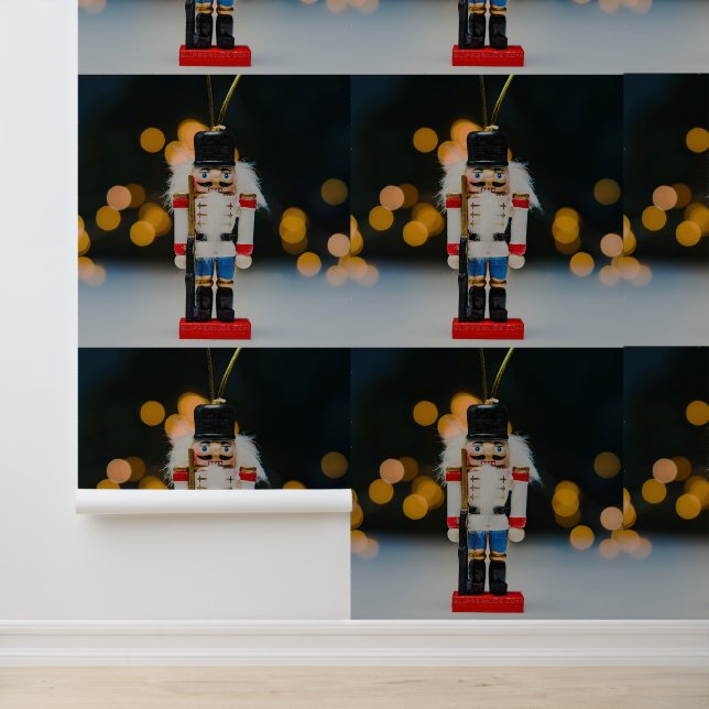 クリスマスの滑りやすいジョーくるみ割り人形オーナメント 壁紙 (アプリケーション)