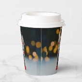 クリスマスの滑りやすいジョーくるみ割り人形オーナメント 紙コップ (右)