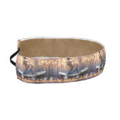 クリスマスの滑りやすいジョー銀の金ゴールド星ライト濡れ アスレチックヘッドバンド (左)