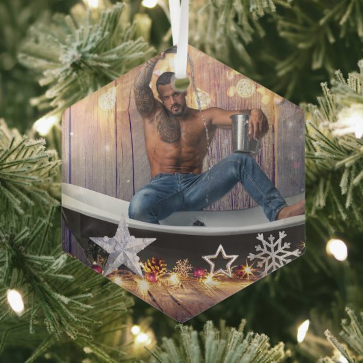 クリスマスの滑りやすいジョー銀の金ゴールド星ライト濡れ ガラスオーナメント (インサイチュ)