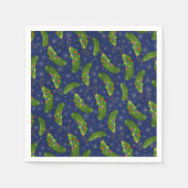 クリスマスの漬物 スタンダードカクテルナプキン (正面)